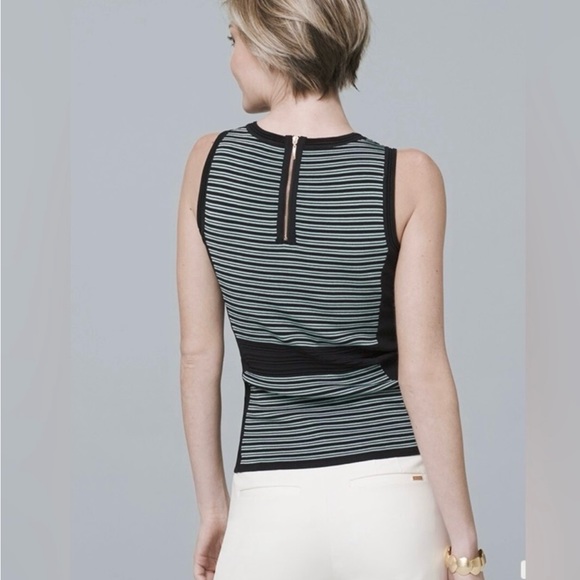 WHITE HOUSE BLACK MARKET Sleeveless Top Size M - Picture 2 of 10